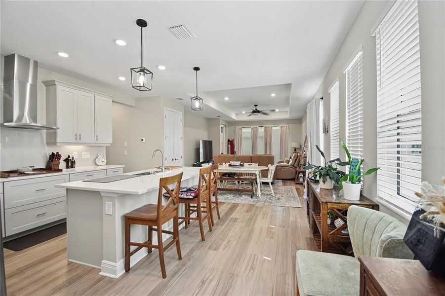 Furnished interior view inside a new home in Cypress Glen at River Wilderness, Parrish (Image 5).