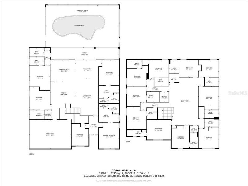2D floor plan layout of this home in Paradiso Grande Resort, Orlando, FL (Image 4). 2D floor plan layout of this home in Paradiso Grande Resort, Orlando, FL (Image 4).