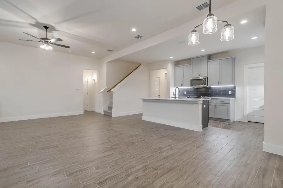Representative furnished interior of a home built from the The Llano by Trinity Classic Homes in Covenant Park, Springtown (Image 8). Representative furnished interior of a home built from the The Llano by Trinity Classic Homes in Covenant Park, Springtown (Image 8).