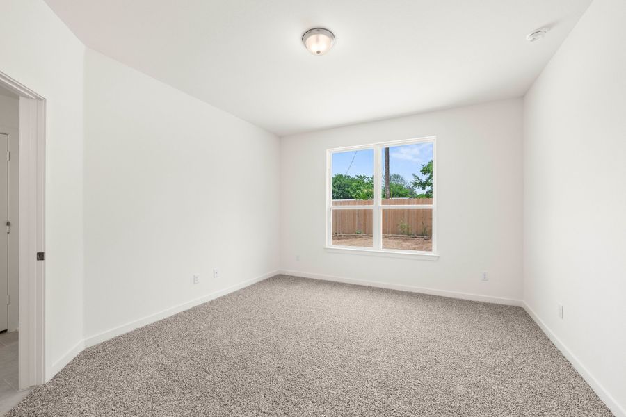 Spacious, unfurnished interior of a new home in Adaline Crossing, McGregor (Image 12). Spacious, unfurnished interior of a new home in Adaline Crossing, McGregor (Image 12).