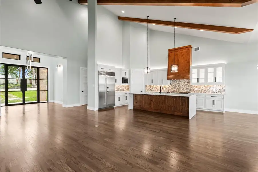 Furnished interior view inside a new home in , Caney City (Image 7). Furnished interior view inside a new home in , Caney City (Image 7).