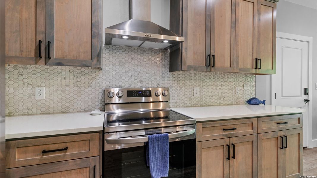Furnished interior view inside a new home in , New Braunfels (Image 8).