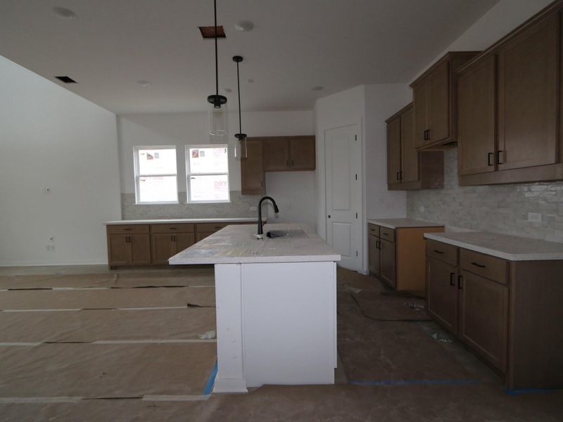 In-progress construction of a new home in Heritage, Dripping Springs, TX (Image 8).