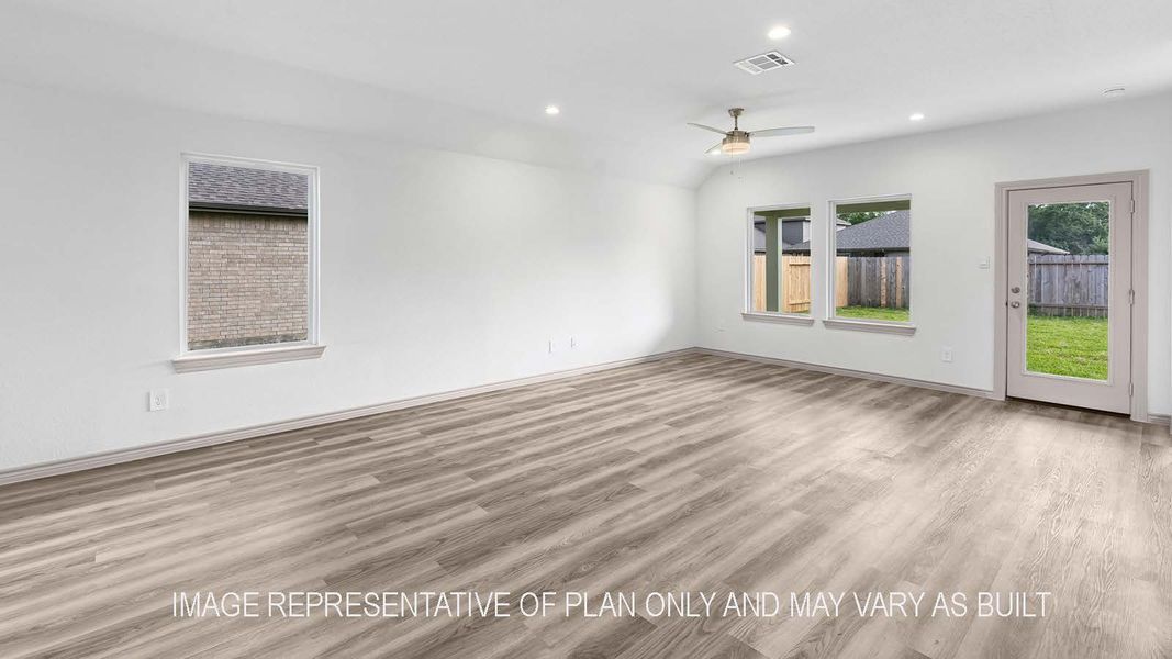 Spacious, unfurnished interior of a new home in Holly Trails, Sour Lake (Image 13). Spacious, unfurnished interior of a new home in Holly Trails, Sour Lake (Image 13).