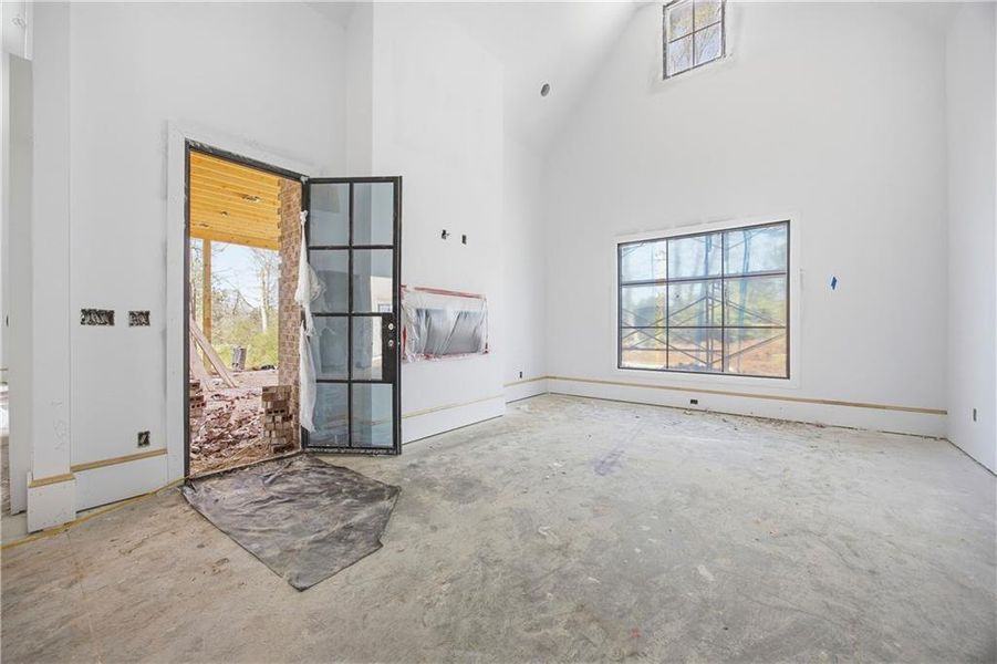 Spacious, unfurnished interior of a new home in , Buford (Image 17). Spacious, unfurnished interior of a new home in , Buford (Image 17).