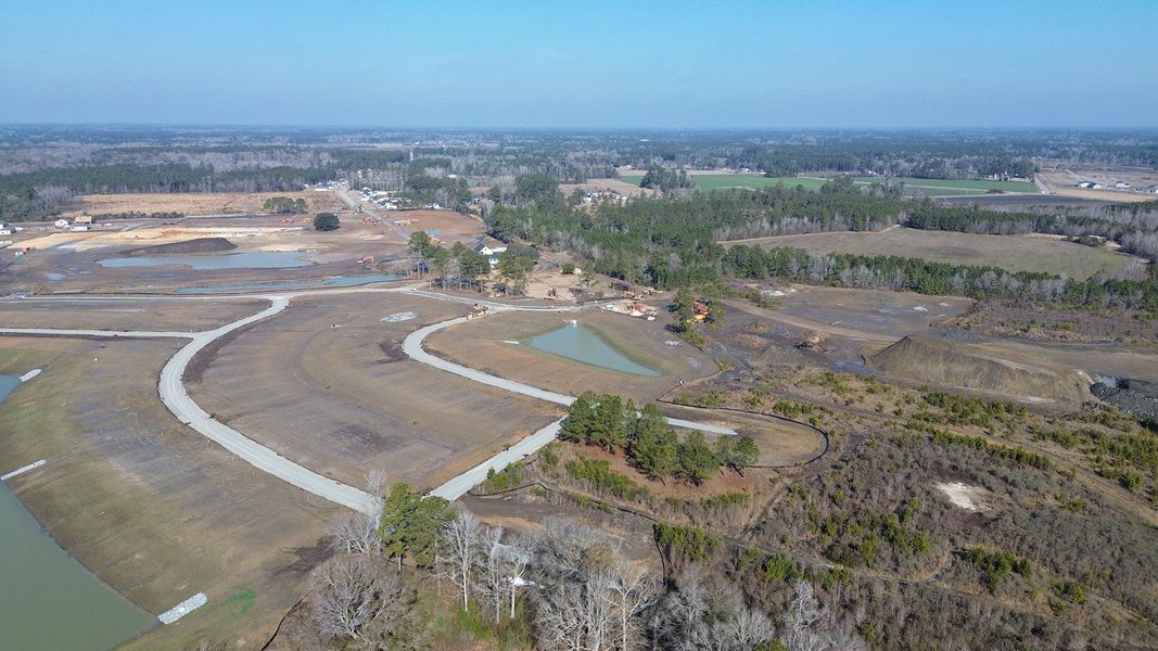 Site preparation for new homesites in The Forest at Black Bear, Longs (Image 13).