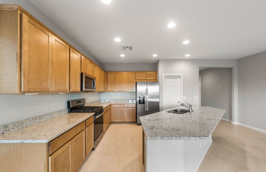 Furnished interior view inside a new home in El Cidro, Goodyear (Image 5).