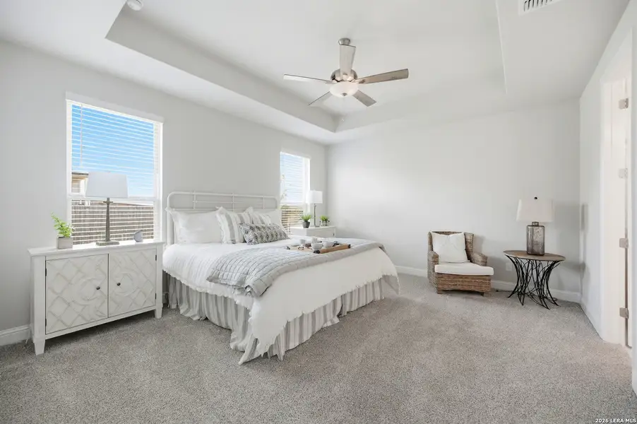 Furnished interior view inside a new home in The Parklands, Schertz (Image 8).