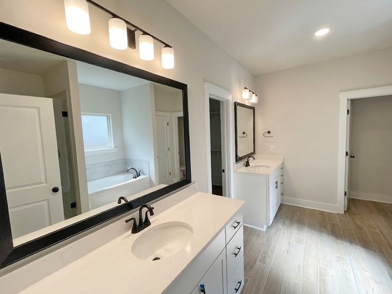 Furnished interior view inside a new home in Iron Rock, Cantonment (Image 5).
