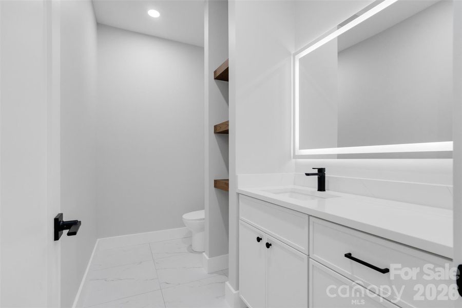 Furnished interior view inside a new home in , Leicester (Image 10).