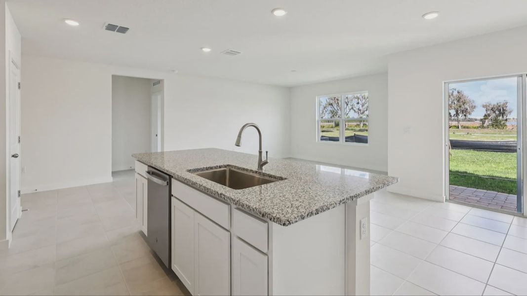 Furnished interior view inside a new home in Willowbrook North, Winter Haven (Image 12).