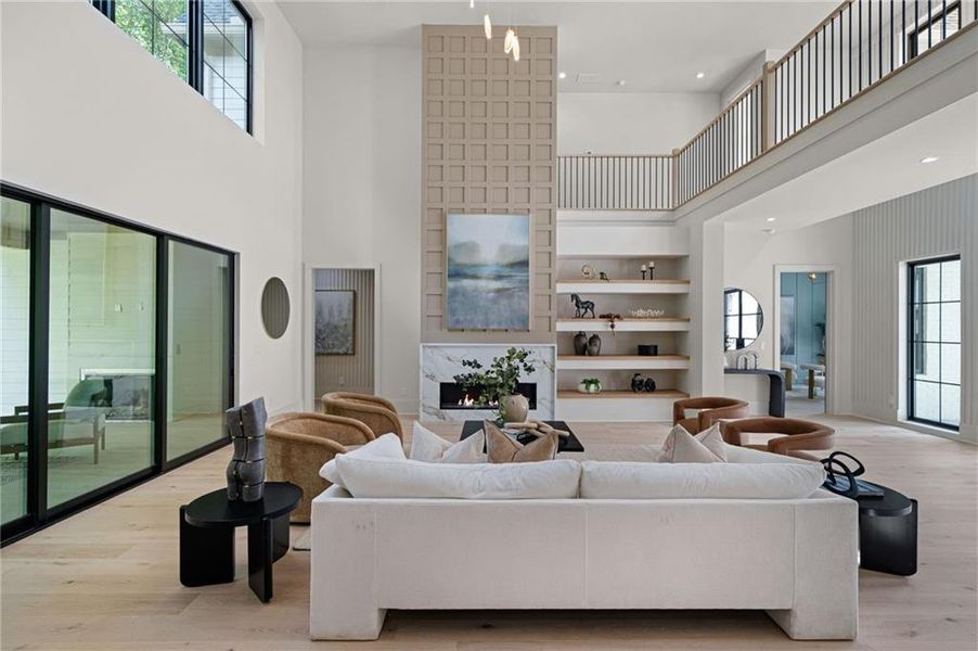 Furnished interior view inside a new home in , Dunwoody (Image 19).