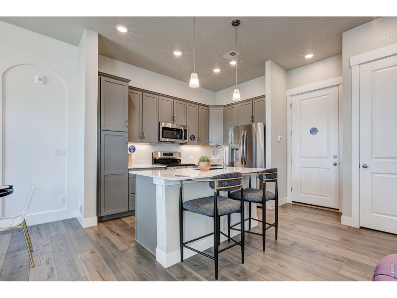 Furnished interior view inside a new home in Highlands at Fox Hill - Discovery, Longmont (Image 6).