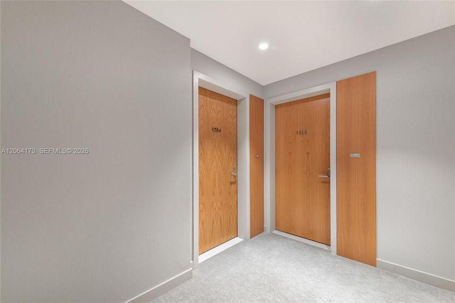 Spacious, unfurnished interior of a new home in Five Park, Miami Beach (Image 13).