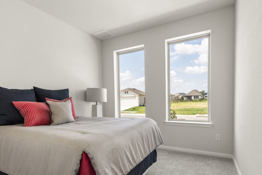 Furnished interior view inside a new home in Blanco Vista, San Marcos (Image 30).