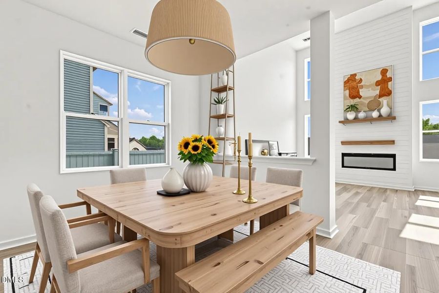 Furnished interior view inside a new home in 78 North, Sanford (Image 11).