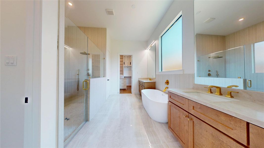 Furnished interior view inside a new home in , Houston (Image 7). Furnished interior view inside a new home in , Houston (Image 7).