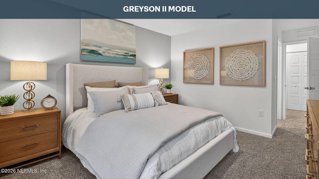 Furnished interior view inside a new home in Irongate Villas, Jacksonville (Image 17).