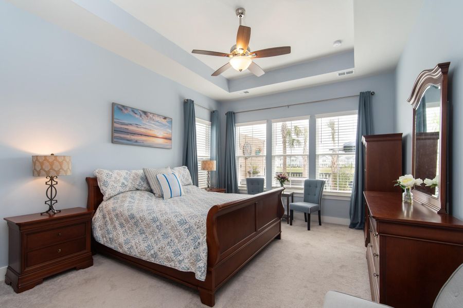 Furnished interior view inside a new home in Carnes Crossroads, Summerville (Image 18).