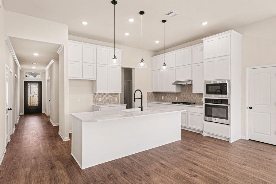 Furnished interior view inside a new home in Rose Hill Estates, Willis (Image 12).