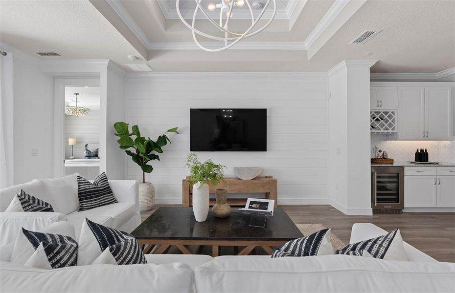 Furnished interior view inside a new home in Del Webb Sunbridge, St. Cloud (Image 24).