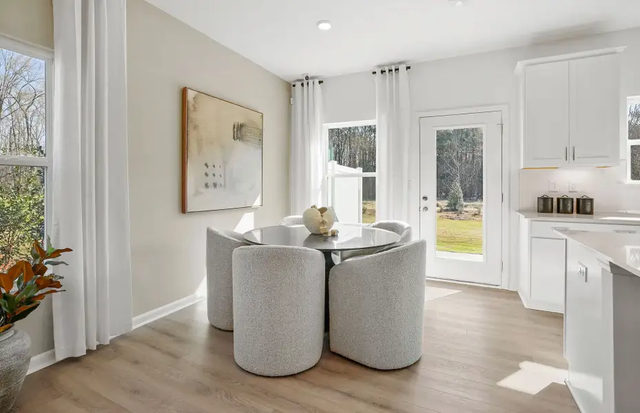 Furnished interior view inside a new home in Mallard Park, Charlotte (Image 31).