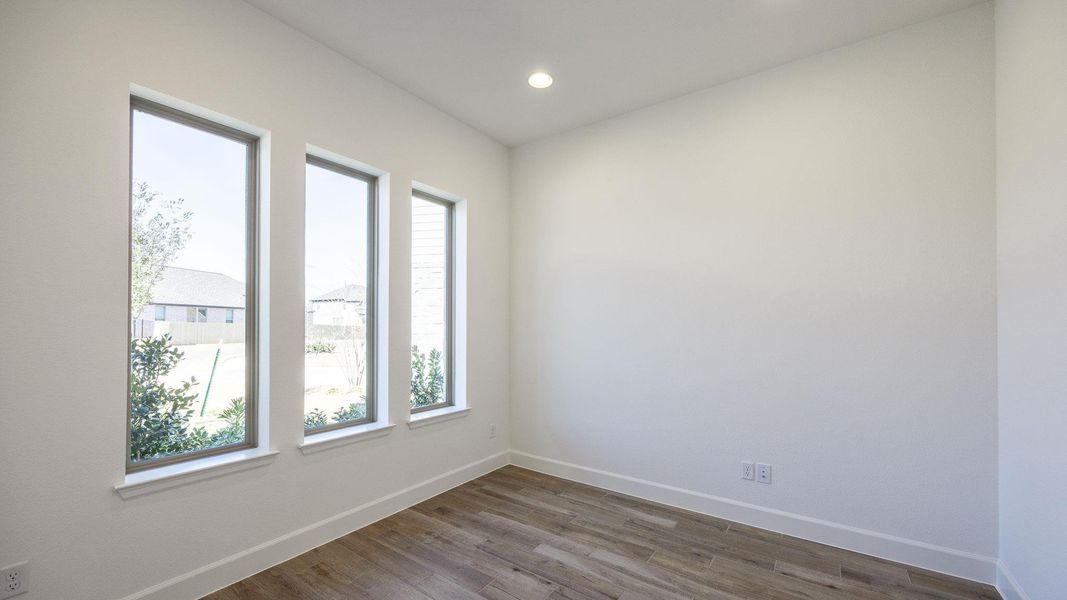 Spacious, unfurnished interior of a new home in Santa Rita Ranch Tierra Rosa, Liberty Hill (Image 9). Spacious, unfurnished interior of a new home in Santa Rita Ranch Tierra Rosa, Liberty Hill (Image 9).
