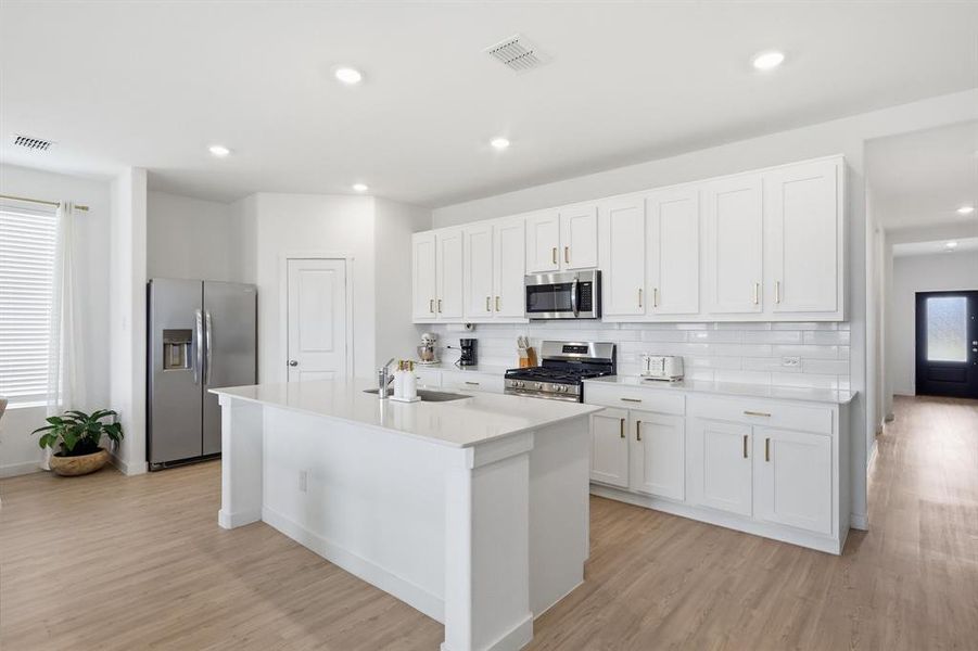Furnished interior view inside a new home in , Forney (Image 14).