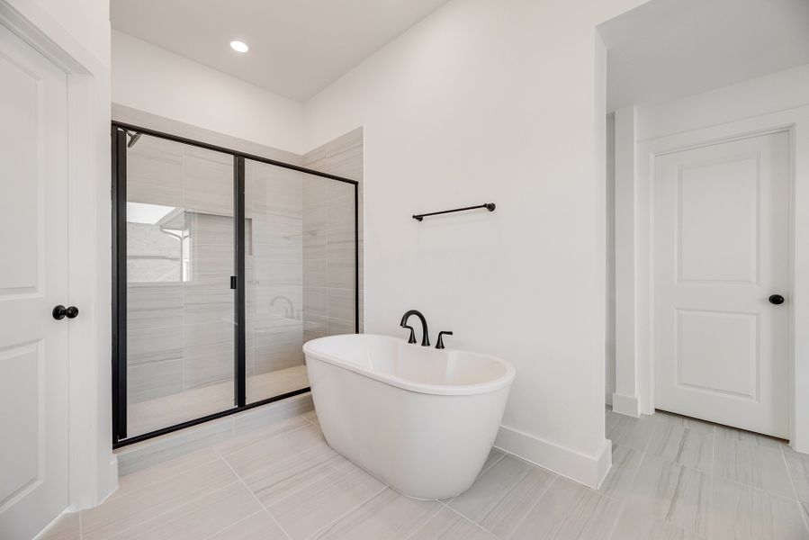 Furnished interior view inside a new home in Cottages of Celina, Celina (Image 10).