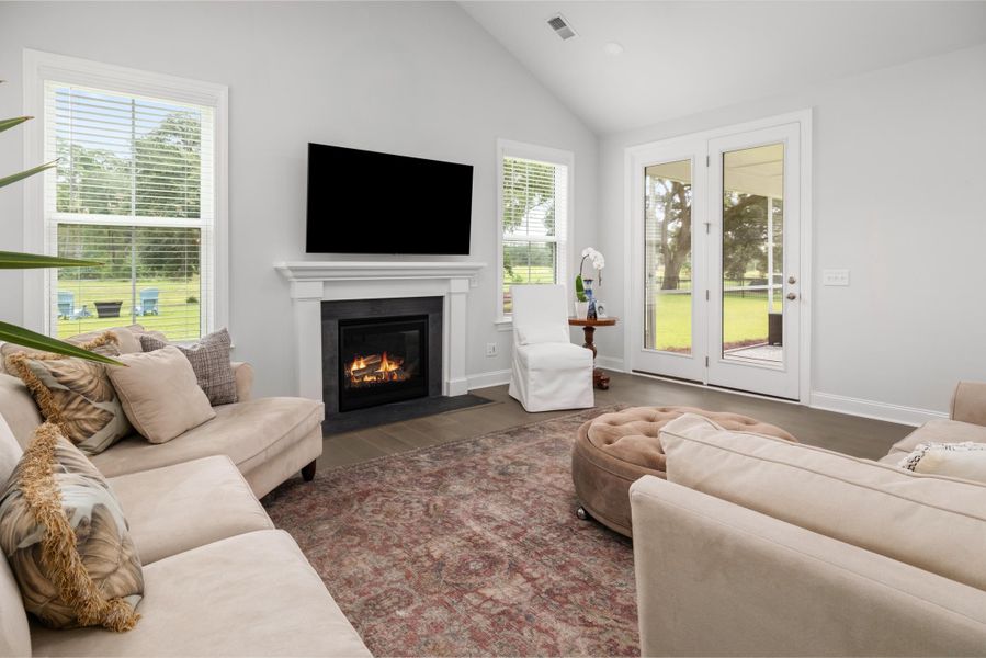 Furnished interior view inside a new home in , Hollywood (Image 24).