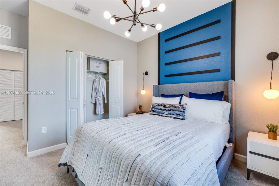 Furnished interior view inside a new home in Terra Sol, Homestead (Image 21).