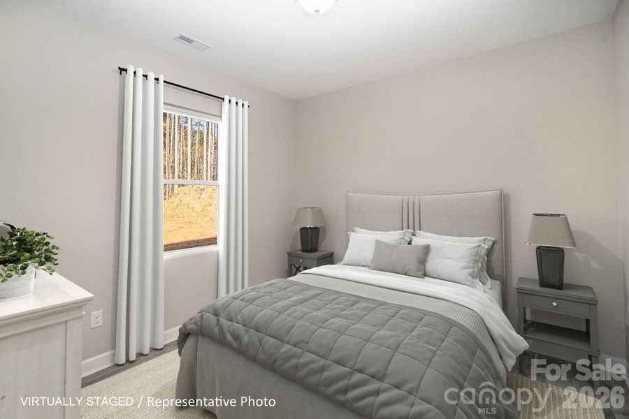 Furnished interior view inside a new home in , Salisbury (Image 30).