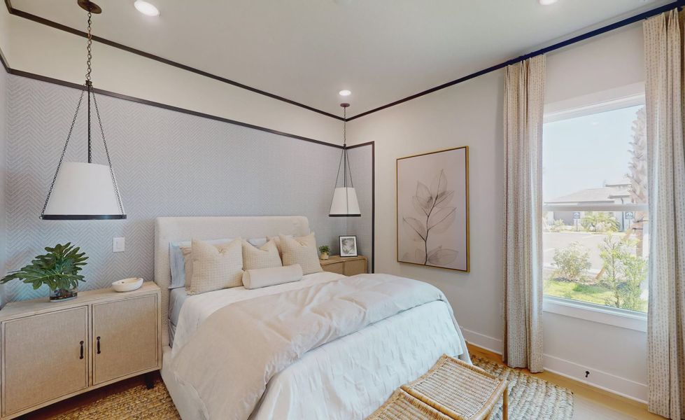 Furnished interior view inside a new home in Palmera, Venice (Image 40).