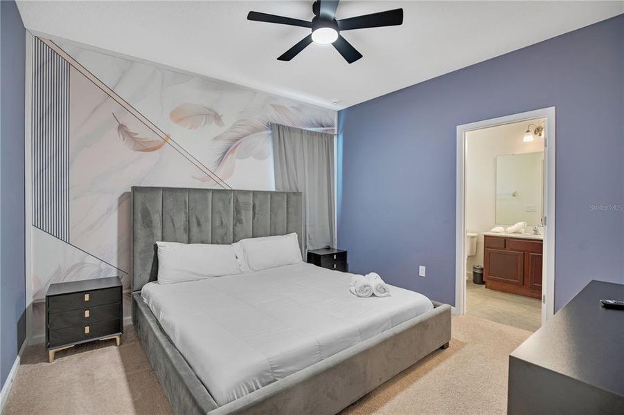 Furnished interior view inside a new home in , Kissimmee (Image 13).