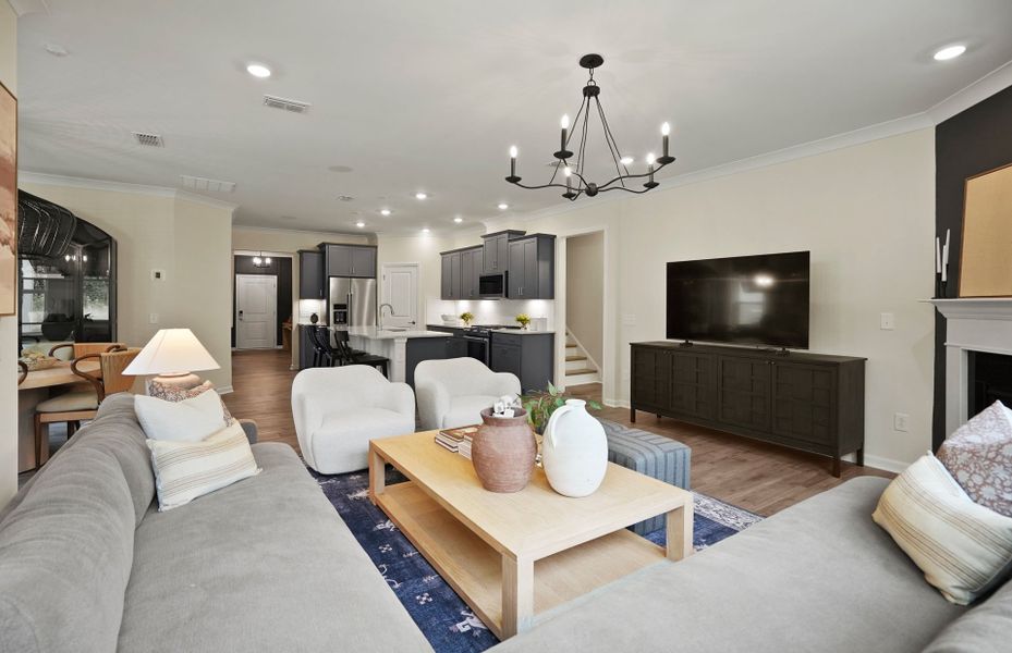 Representative furnished interior of a home built from the Bedrock by Pulte Homes in The Retreat at Carolina Ridge, Harrisburg (Image 19).
