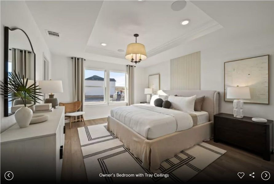 Interior photos- Photo of Centex model home with same floor plan, not of actual home listed.