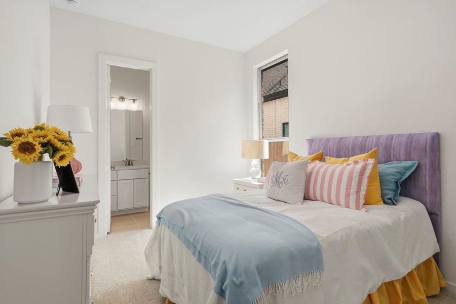 Secondary Bedroom - Virtually Staged