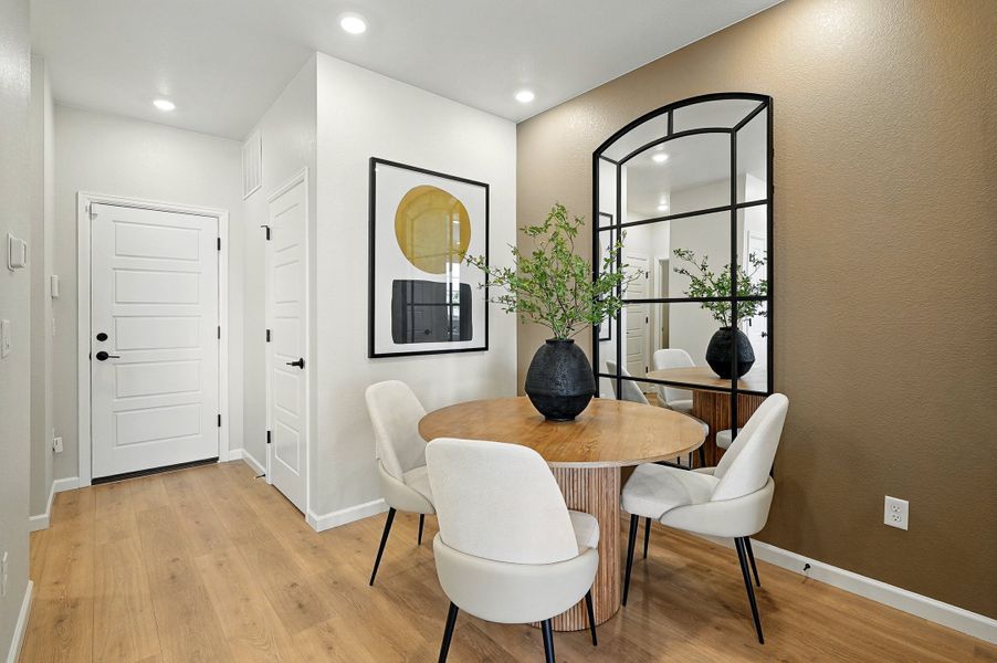 Furnished interior view inside a new home in Parterre, Thornton (Image 7).
