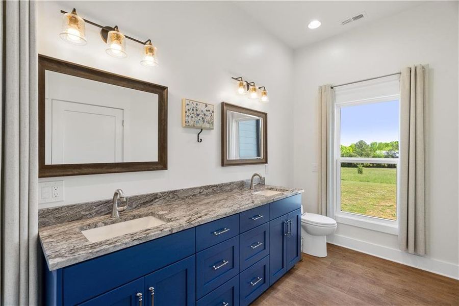 Furnished interior view inside a new home in , Resaca (Image 17).