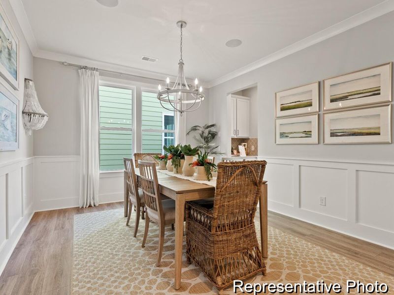 Furnished interior view inside a new home in , Ravenel (Image 18). Furnished interior view inside a new home in , Ravenel (Image 18).