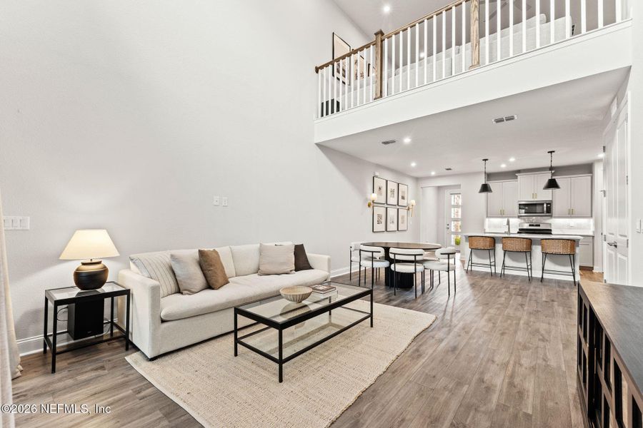 Furnished interior view inside a new home in Pablo Cove, Jacksonville (Image 41).