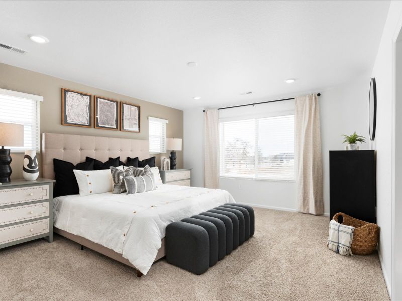 Furnished interior view inside a new home in Westgate, Greeley (Image 15).