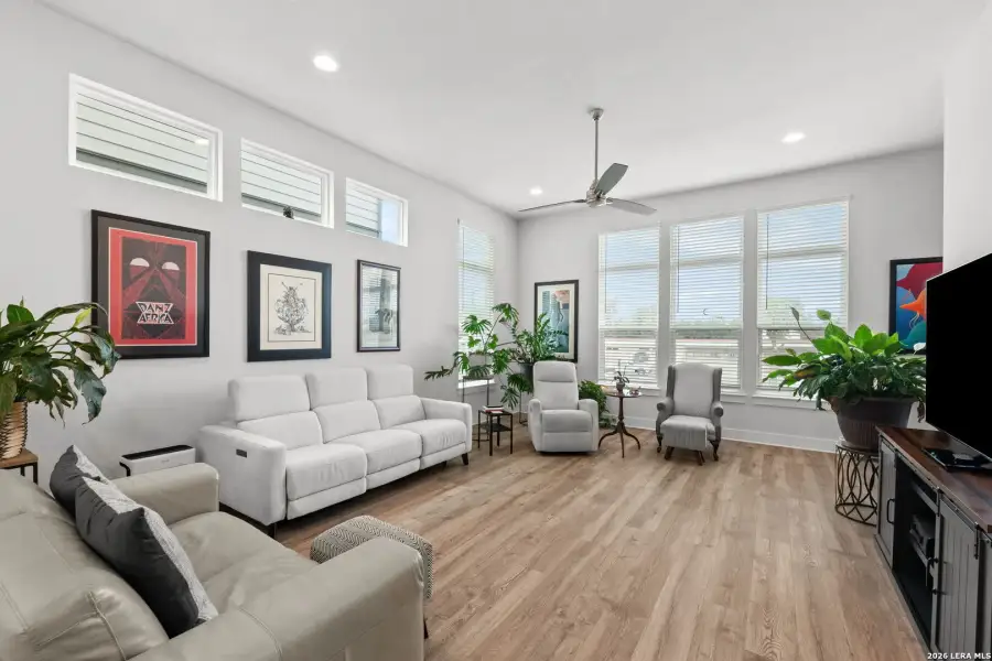Furnished interior view inside a new home in Playmoor, San Antonio (Image 14).