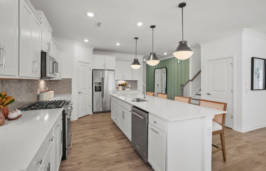 Representative furnished interior of a home built from the Marshall by Pulte Homes in The Retreat at Carolina Ridge, Harrisburg (Image 13).