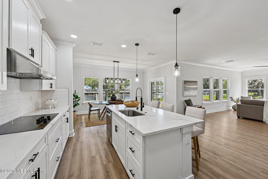 Furnished interior view inside a new home in , Fernandina Beach (Image 20).