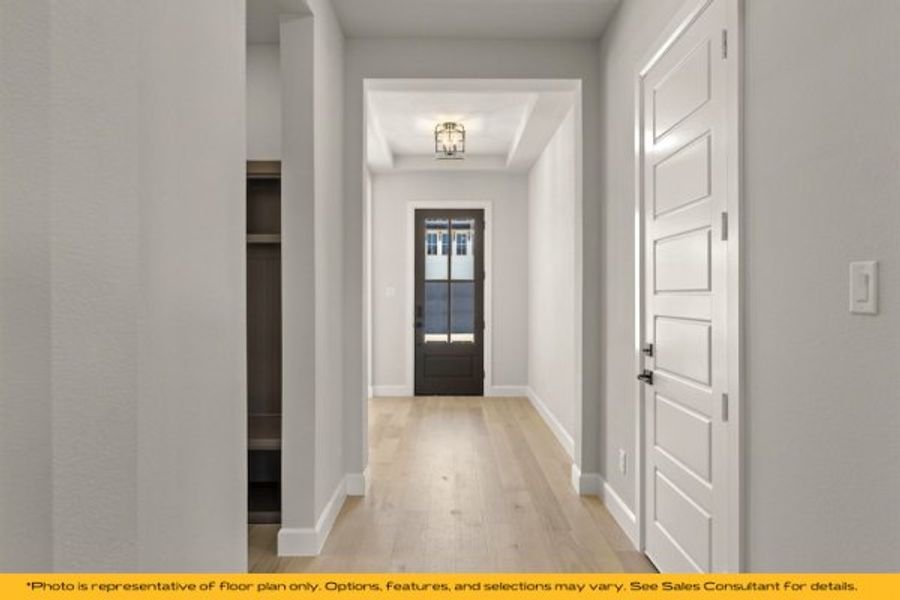 Representative unfurnished interior of a home built from the The Rio by Stonefield Homes in The Highlands, Rockwall (Image 19).