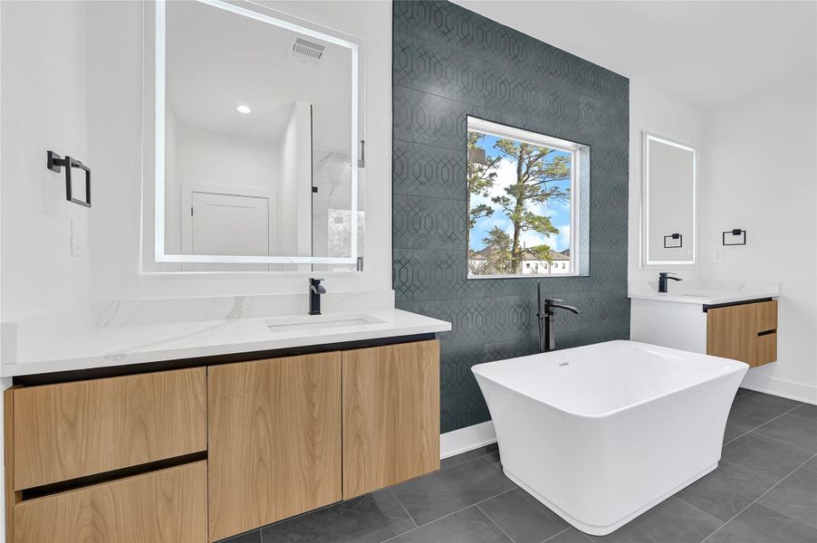 Furnished interior view inside a new home in , Houston (Image 9). Furnished interior view inside a new home in , Houston (Image 9).