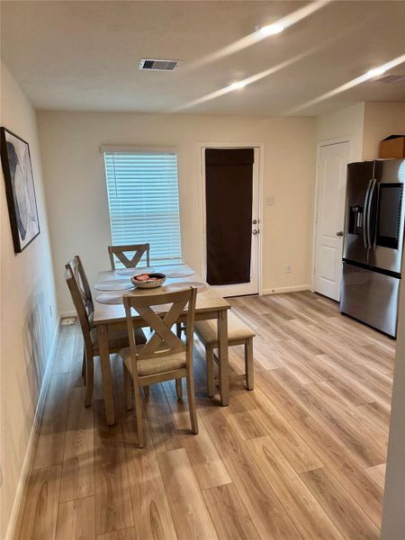 Furnished interior view inside a new home in , Fresno (Image 7). Furnished interior view inside a new home in , Fresno (Image 7).