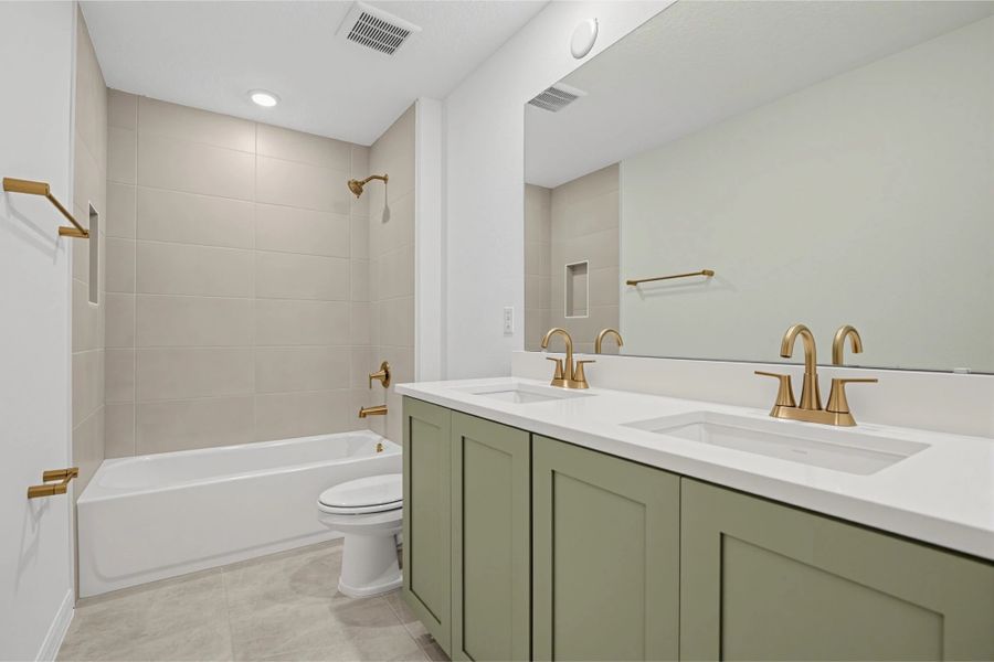 Furnished interior view inside a new home in Trailside, Mount Dora (Image 9).