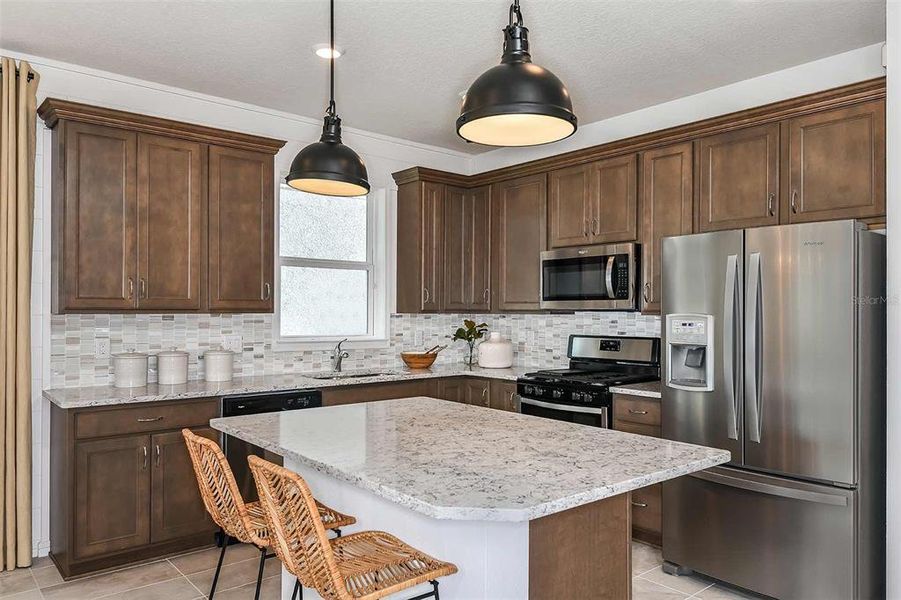 Furnished interior view inside a new home in Del Webb Sunbridge, St. Cloud (Image 27).
